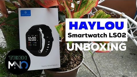 Haylou Smartwatch LS02: An Affordable Alternative? (UNBOXING + Hands-on)