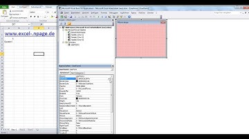 4ПШ_ Cоздать пользовательскую форму (UserForm) в файле Excel (VBA) (немецкоязычный Excel).