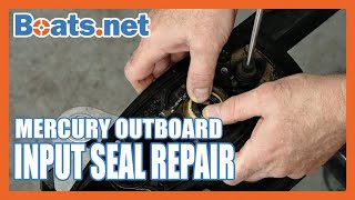 Mercury Tracker 25 Input Shaft Seal Replacement | Mercury Outboard Lower Unit Seal Replacement