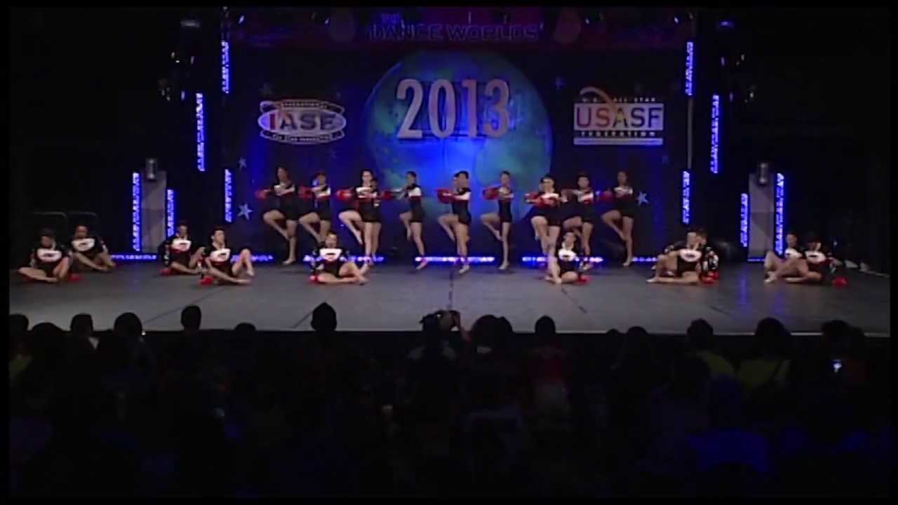 All Star MexiCOP - International Open Coed Pom - Dance Worlds 2013