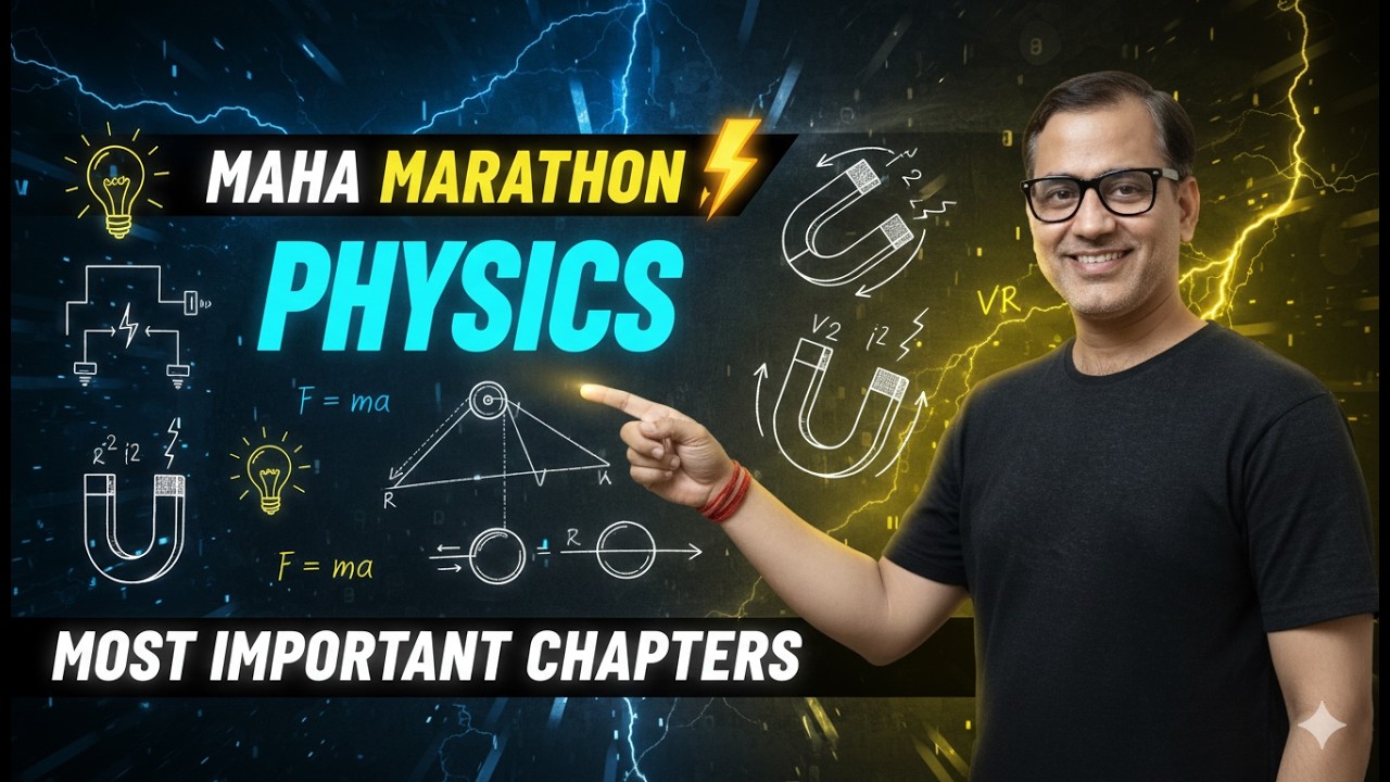 Maha Marathon Physics | Physics Most Important Chapters | ICSE Class 10 ...