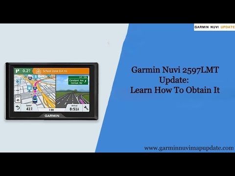 How Update Garmin Nuvi 2597LMT? - YouTube