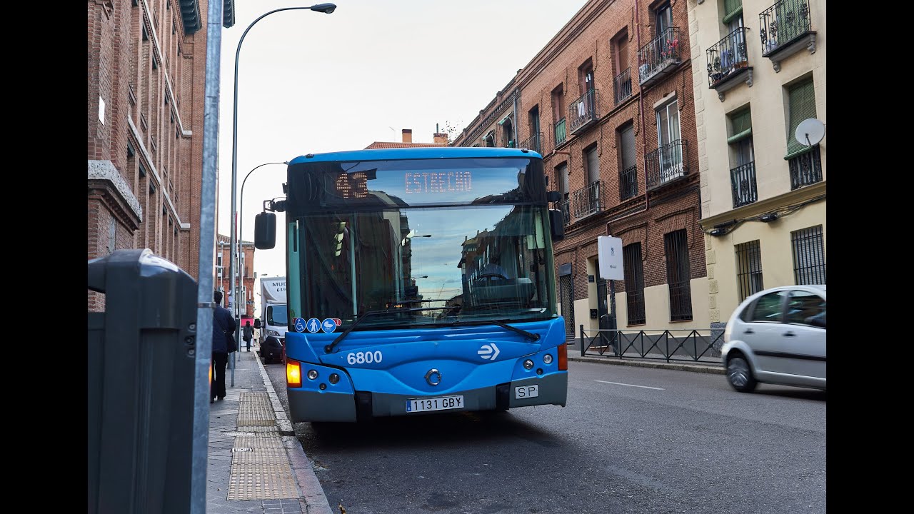 Madrid EMT Bus: 6800 on Linea 43