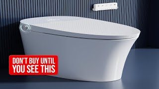 Smart Toilet ST12U Luxury Bidet Toilet with UVC Clean Water & PlasmaClean Technology - B0FLXQ55W9