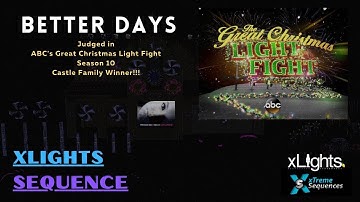 xLights Sequence Better Days 2022 Trophy Edition by xTreme Sequences