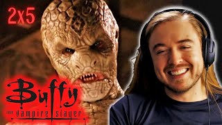 WILLOW GOES OFF!! Buffy the Vampire Slayer S 2 Ep 5 Reaction: FIRST TIME WATCHING "Reptile Boy"