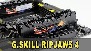 [Review] G.Skill Ripjaws 4 DDR4-2800 CL16 16GB Kit - Unboxing & Review (German)