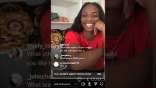 Claressa Shields Instagram Live June 15th, 2021