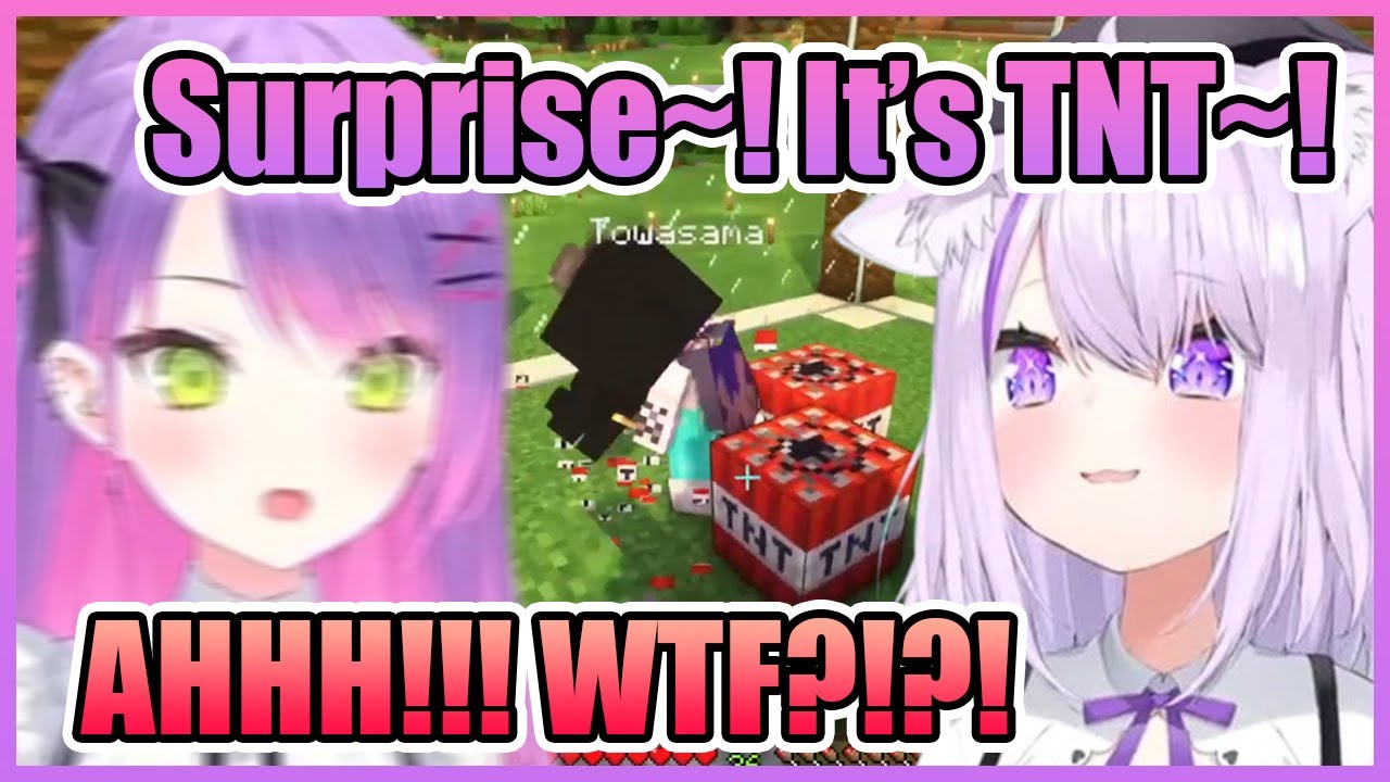 Okayu Scared the SH*T Out of Towa With the TNT Prank So Towa Did the Same to Lui...【Hololive】