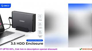 ORICO 3.5'' HDD Case SATA to USB 3.0 Adapter External Hard Drive Enclosure for 2.5" 3.5" SSD Disk HD