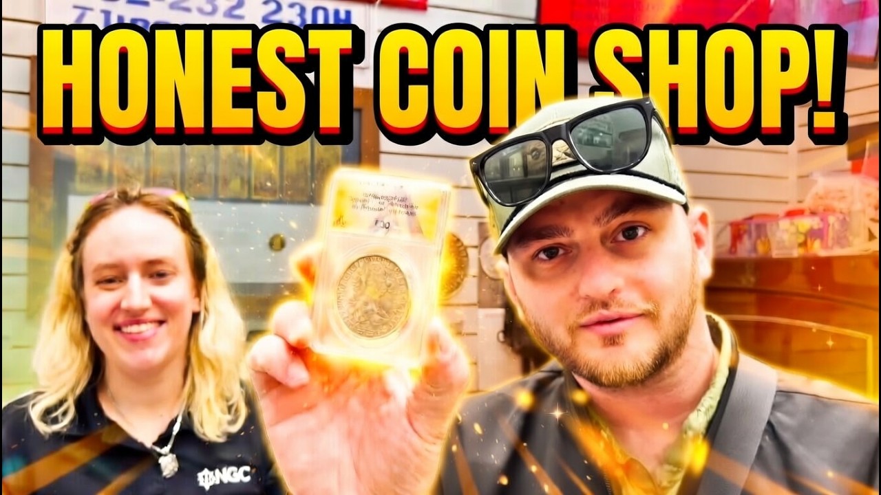 I WANTED TO BUY THE ENTIRE COIN SHOP! COIN DEALER TELLS ALL - YouTube
