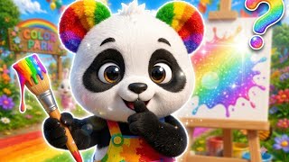 Instant Smile Formula: The Mesmerizing Magic of a Painting Bear 🐼🎨(Official Animation MV)