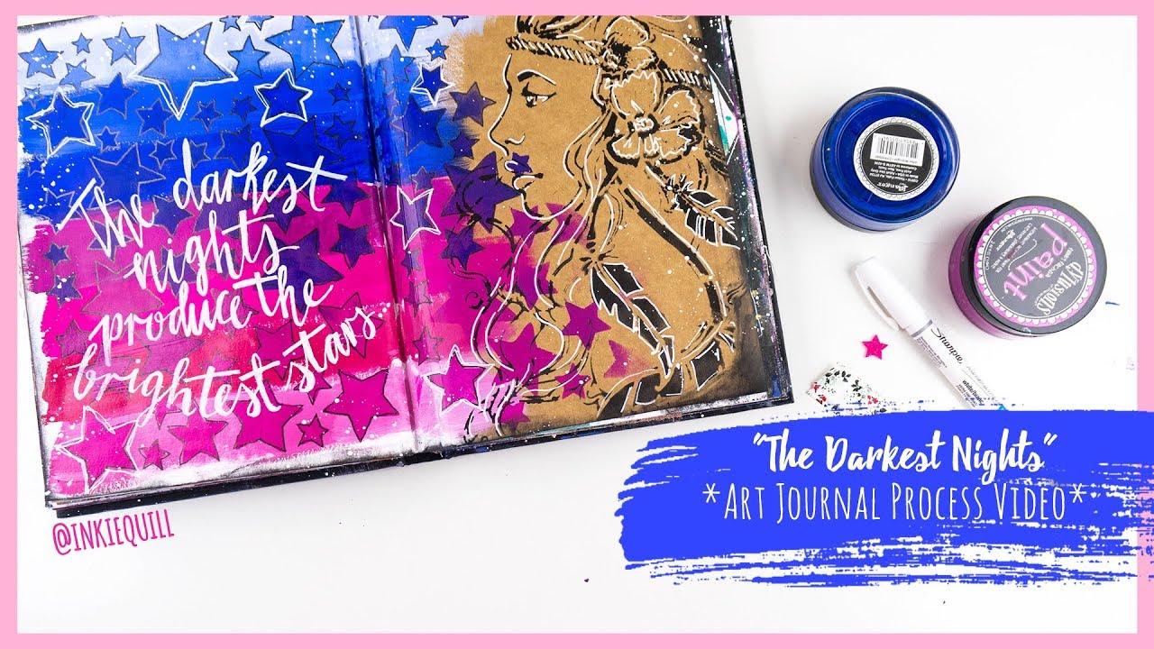 Art Journal Process Video ~ 