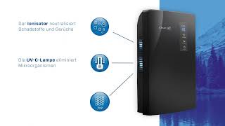 Clean Air Optima® CA-703B - Luftentfeuchter mit Ionisator