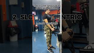 How to do rope hammer curls #biceps #workout #training #tutorial #gym #fyp #foryou #foryoupage #fy