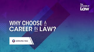 Why choose a career in Law? Gowling WLG | The University of Law by The University of Law 50 views 1 month ago 51 seconds