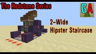 The Redstone Series: 2-Wide Hipster Staircase