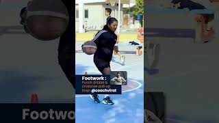 Punch Dribble Crossover Pull Up Finish | Elite Basketball Footwork Drill 🏀