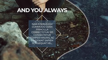 Elegant Slideshow After Effects Templates