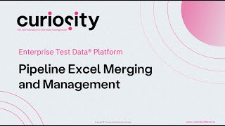 Pipeline Excel Merging and Management | Enterprise Test Data