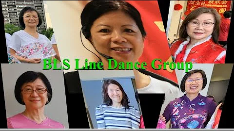 Cross My Heart Line Dance Demo by BLS Line Dance Group