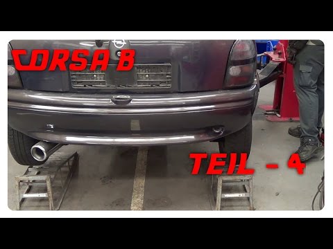 Neues Alltagsauto wir machen uns einen Corsa B fertig ... oder so - Teil 4 Achse und  Rostvorsorge