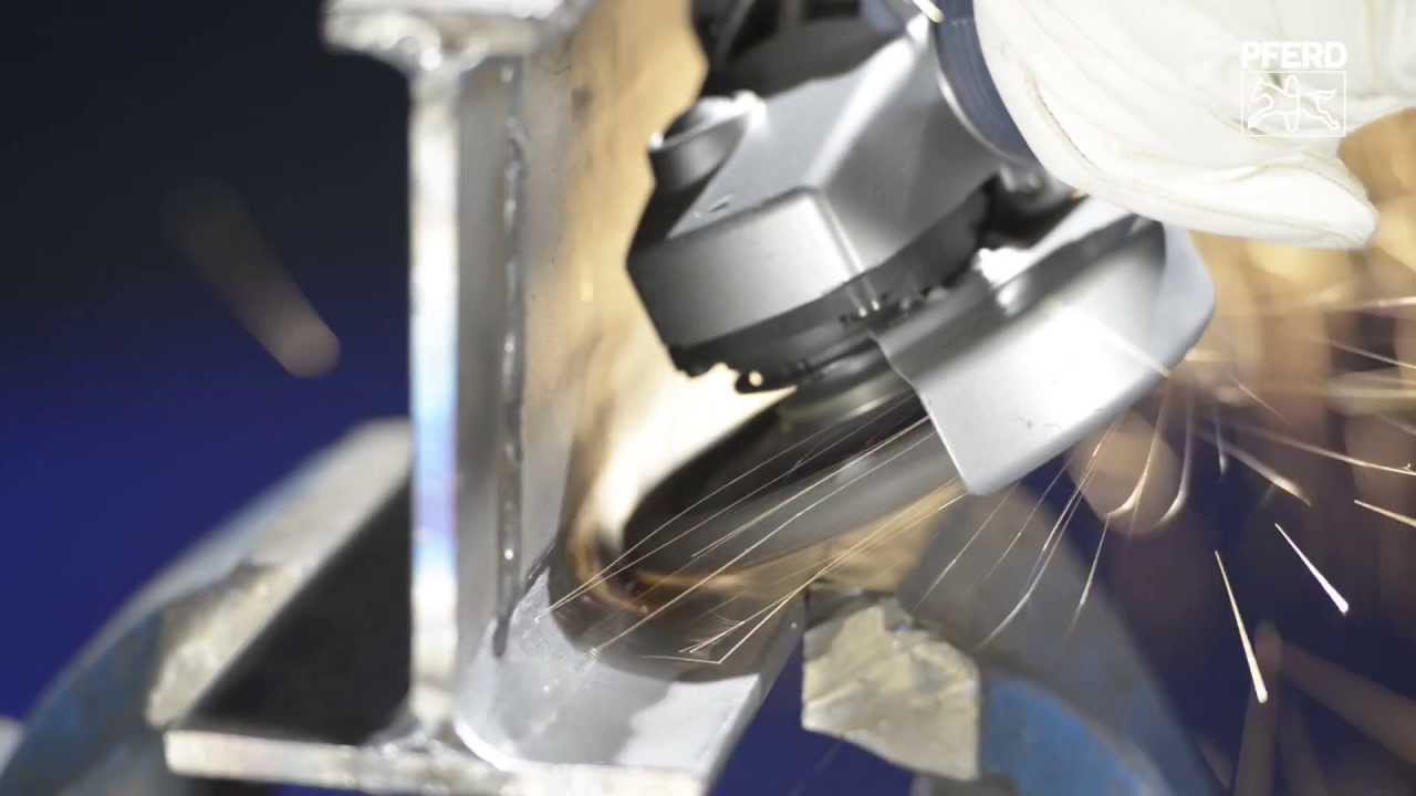 PFERD POLIFAN®-CURVE Fächerschleifscheibe