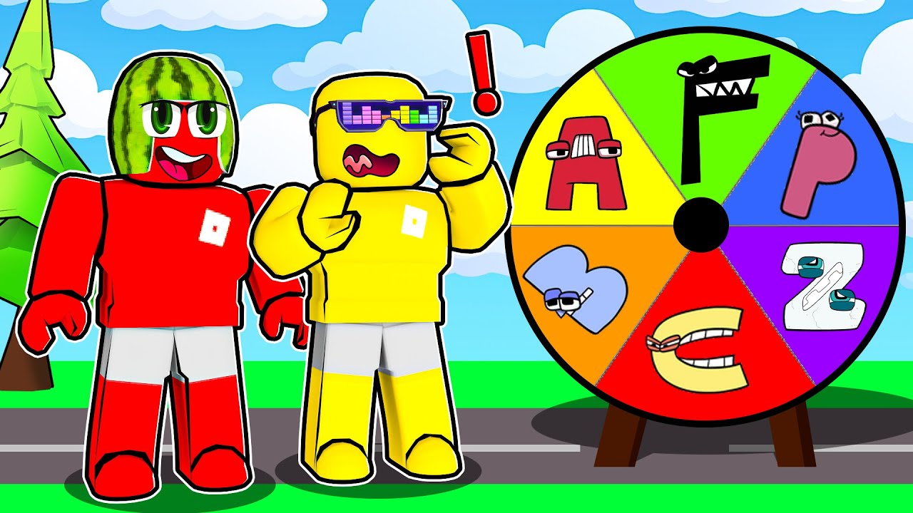 Brookhaven Hide And Seek SPIN THE ALPHABET LORE WHEEL YouTube