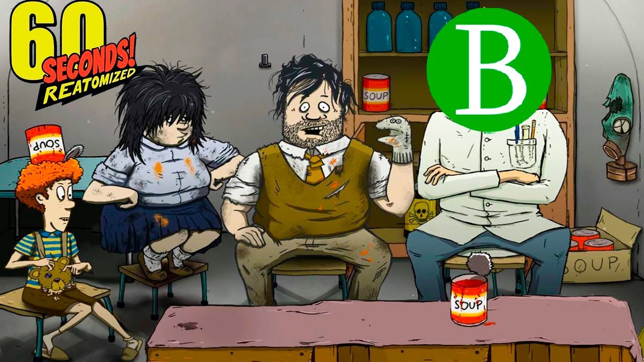 🔴🥼BIÓLOGO JUGANDO 60 SECONDS 🎮🔬🔴