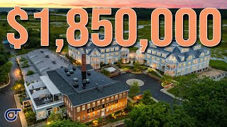 WITNESS True Luxury Living in This $1,850,000 Condominium in Guilford, CT!