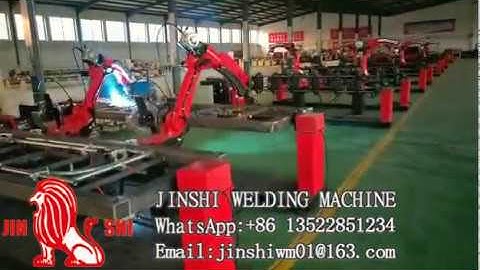 Frame Scaffolding Welding Robot Workstation