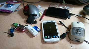 Samsung GS3 USB OTG Tested