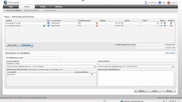 Visma Proceedo Beställning