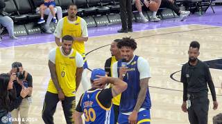 Yaxel Lendeborg Singing at Golden State Warriors Open Practice 2026