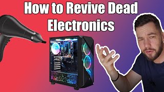 How to Fix "Dead" Electronics with a Hair Dryer!