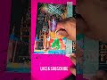 ​I Ruined a $100 Scratch Art Masterpiece! #art  #scratchartdestruction #arttok #satisfying #artfail 