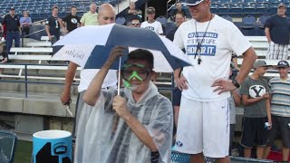 Ice Bucket Challenge hits Sports Editor at BYU scrimmage