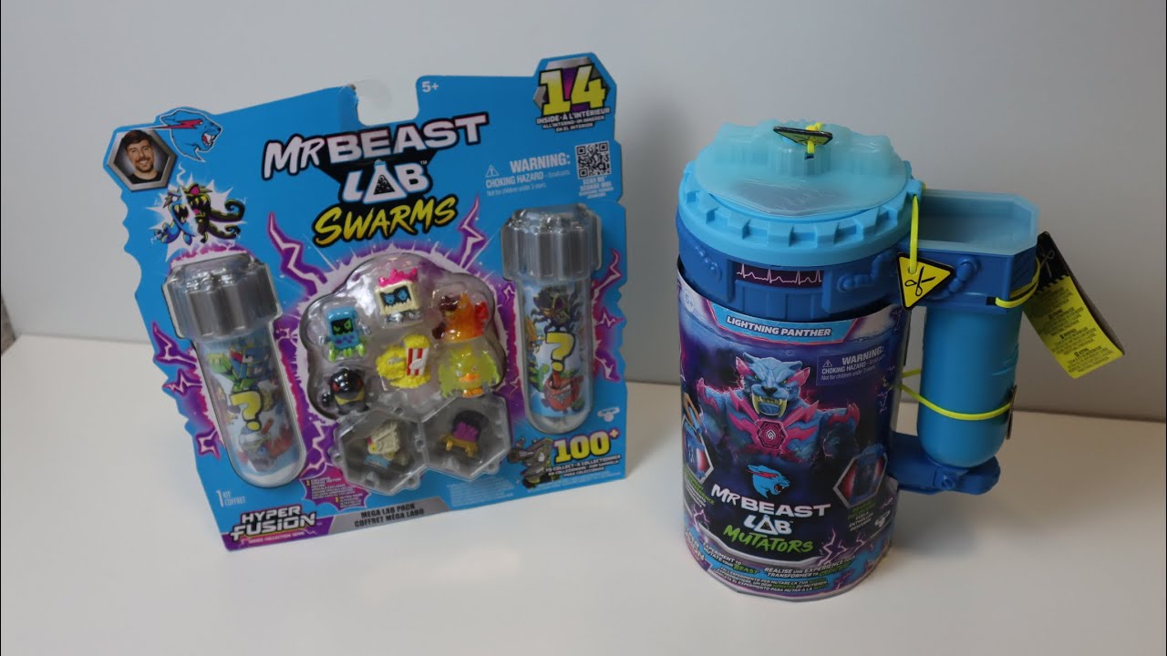 I Unboxed MrBeast Lab Swarms & Mutators 😱