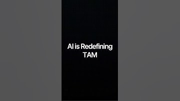 AI is Redefining TAM #startupgrowth #market #venturecapital #saas  #automation #tech #ai #podcast