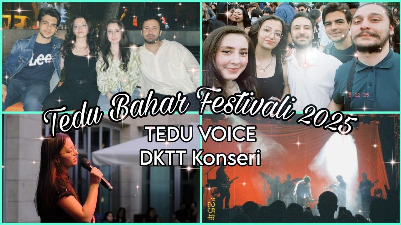 TEDU BAHAR FESTİVALİ |TeduVoice 2025, dolu kadehi ters tut konseri 🎊 