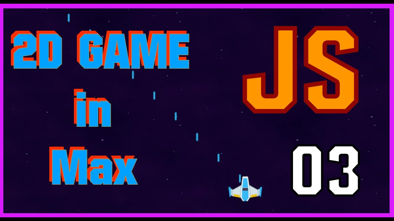 Max/MSP 2D Shooter Game with Jitter and JS| 03 | Different Sprites / Shoot when Mouse Clicked