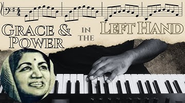 Left Hand Piano Arpeggios Tutorial - Octaves, 9th & 10th Intervals