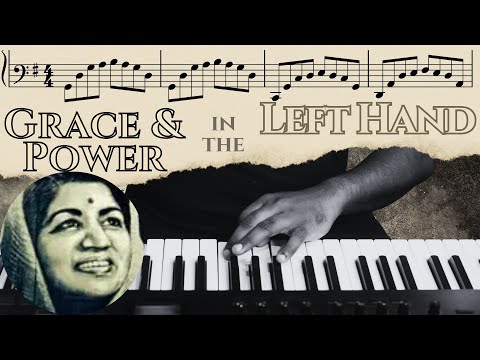 Left Hand Piano Arpeggios Tutorial - Octaves, 9th & 10th Intervals