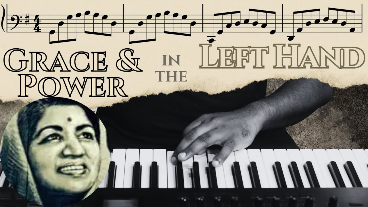Left Hand Piano Arpeggios Tutorial - Octaves, 9th & 10th Intervals