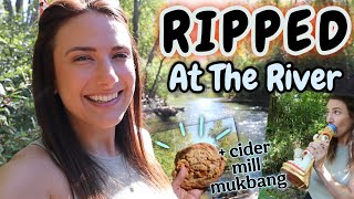 RIPPED 😶‍🌫️ AT THE RIVER: A Cider Mill 🍎 Treat Review