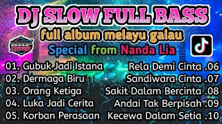 DJ Slow Full Bass || Cocok untuk perjalanan || Gubuk Jadi Istana || Special from Nanda Lia