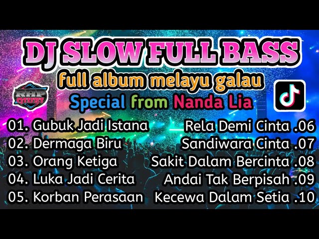 DJ Slow Full Bass || Cocok untuk perjalanan || Gubuk Jadi Istana || Special from Nanda Lia class=