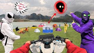 What Would Happen If 8 Spider-Man CAMPING in Deserted Forest ?? ( SUP , Go Fishing , Action POV.. )