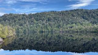 Reflections in Tasmania’s magnificent Gordon River.