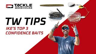 Ike's 3 Confidence Baits That Catch Bass Anywhere